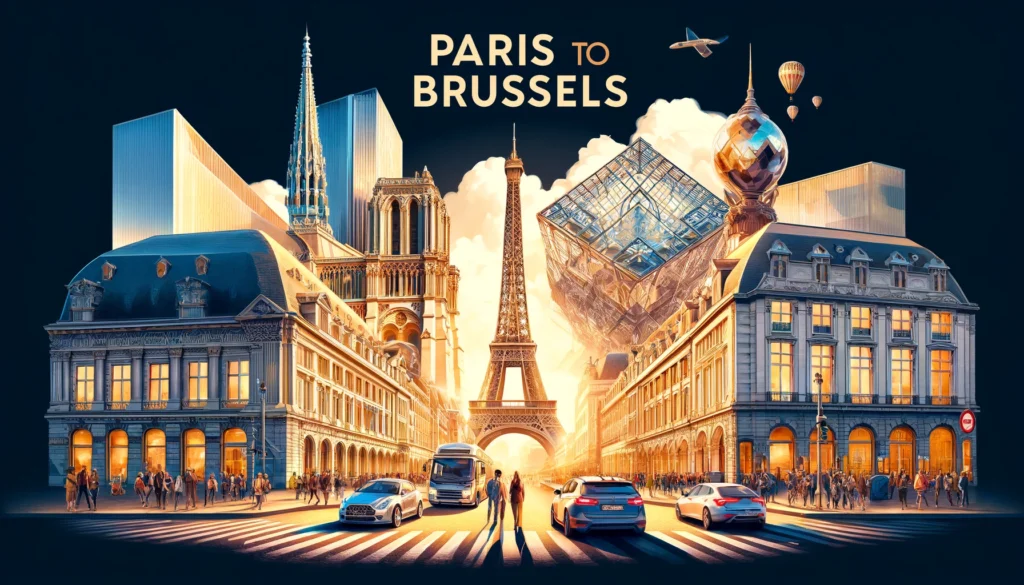  Day Trip from Paris to Brussels