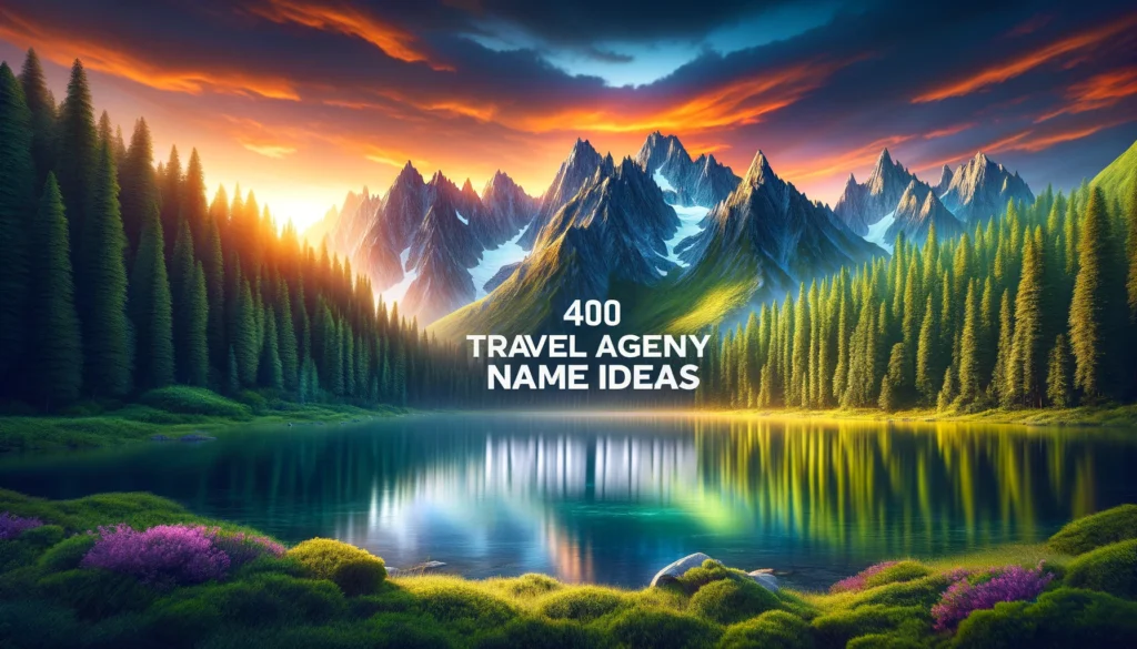 Travel Agency Name Ideas