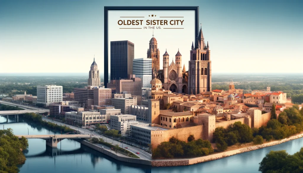 oldest sister city in the us